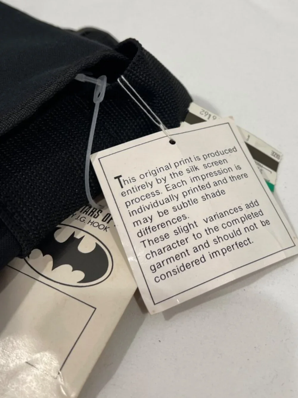 Batman canvas satchel messenger bag  JG Hook NWT Vintage